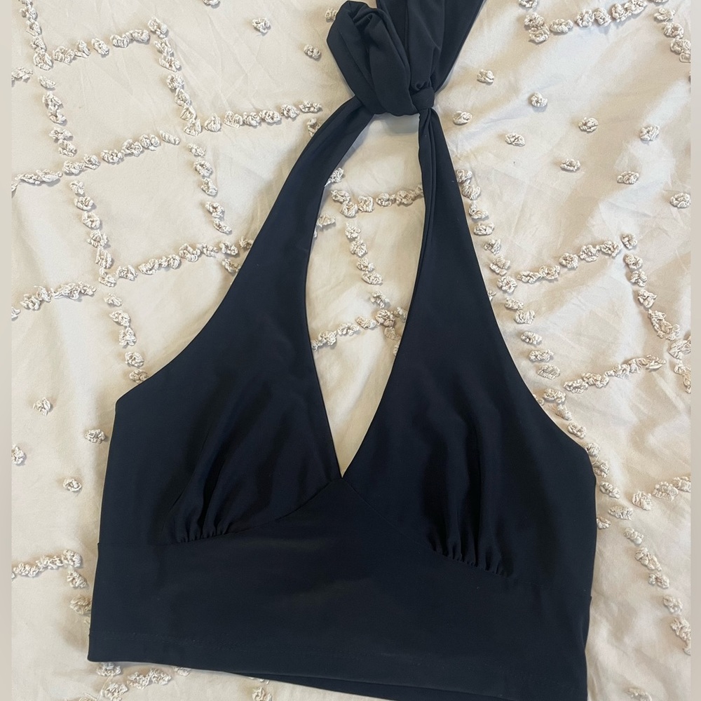 RSQ black halter top!
